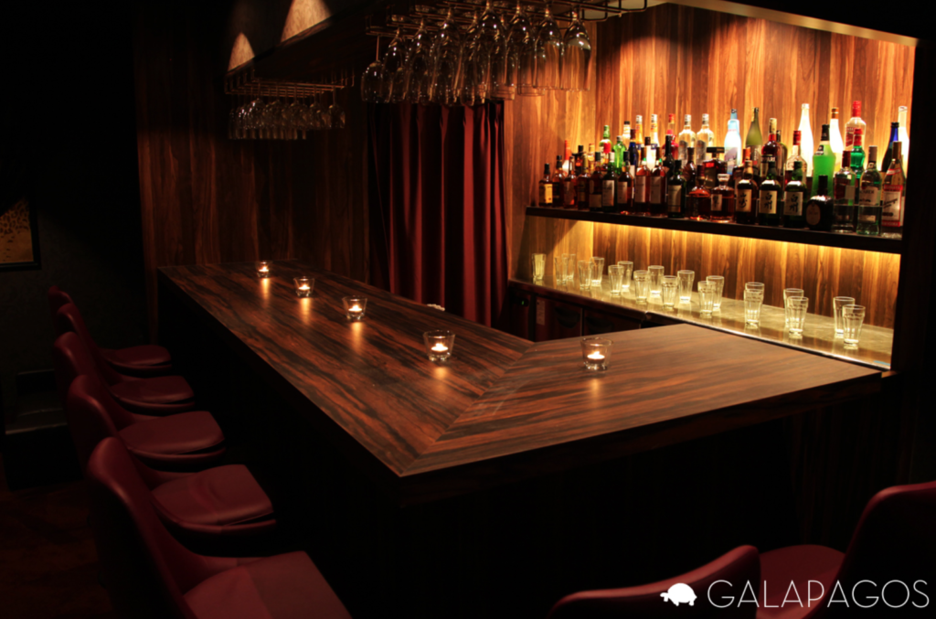 GALAPAGOS 店内 カウンター席